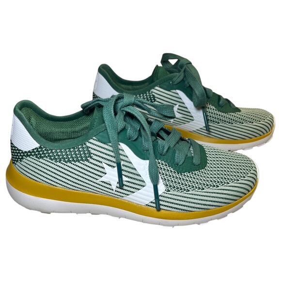 Converse All Star Green White Thunderbolt Sneaker Size 5.5 - Picture 4 of 6